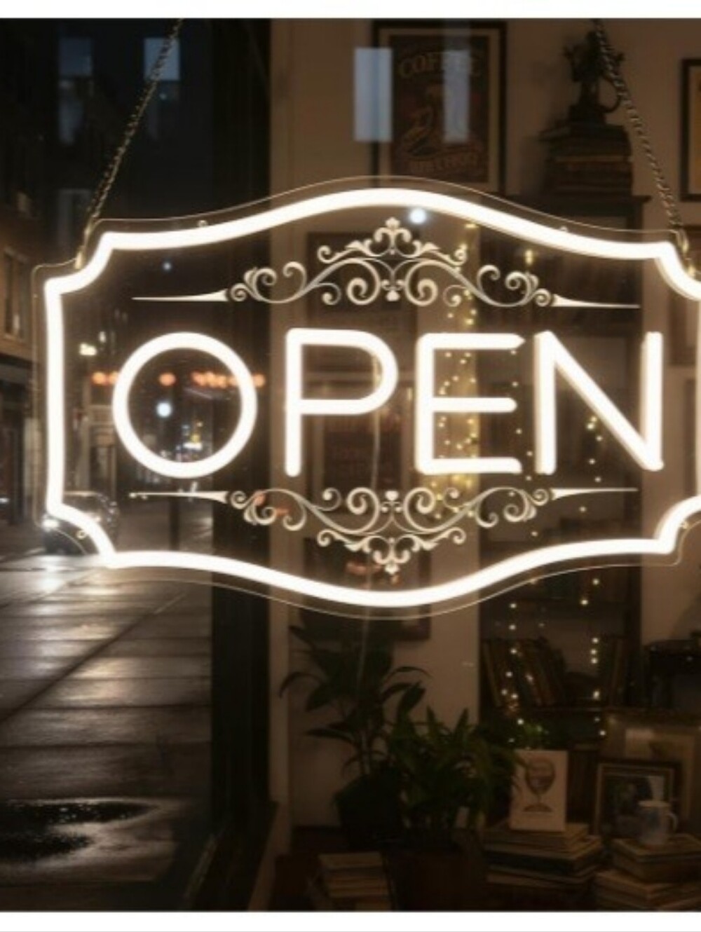 Neon "Open" Sign - Picture 3 of 6